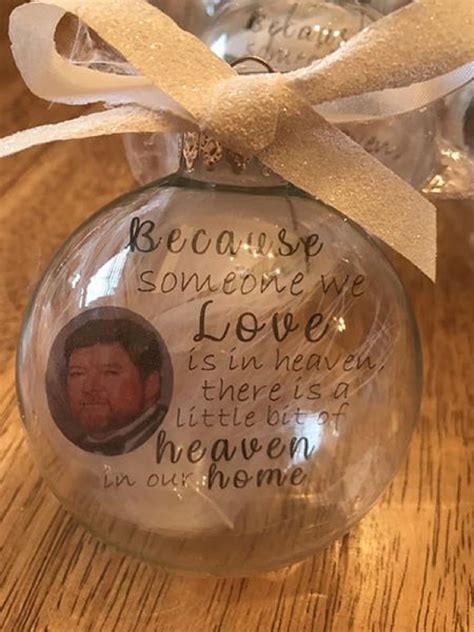 diy memorial ornament|More.